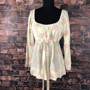 Nougat London Juliet top